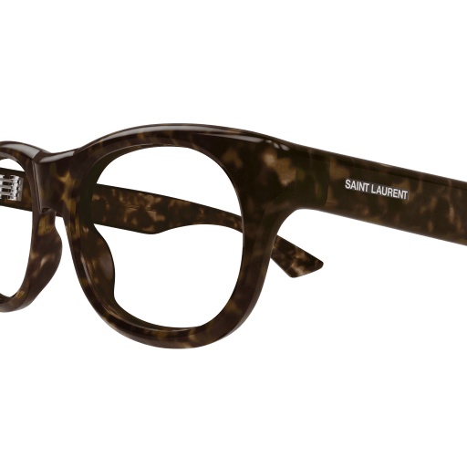 Saint Laurent Rectangular Frame In Brown