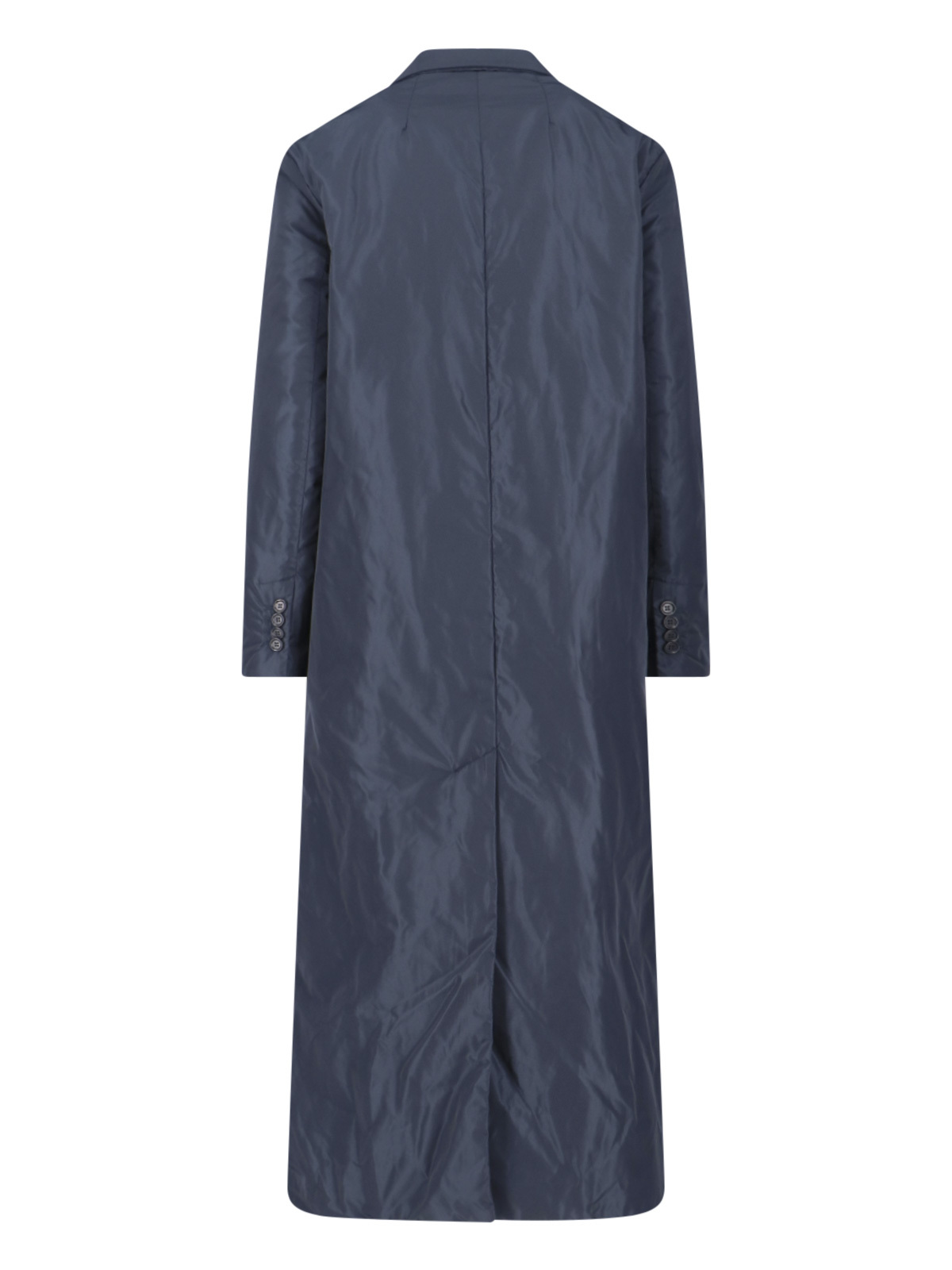 Aspesi Long Length Jacket Notched Lapels In Black