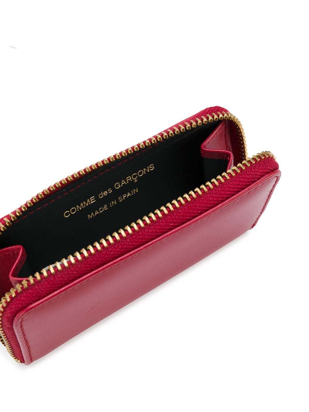 Shop Comme Des Garçons Zipped Coin Pouch