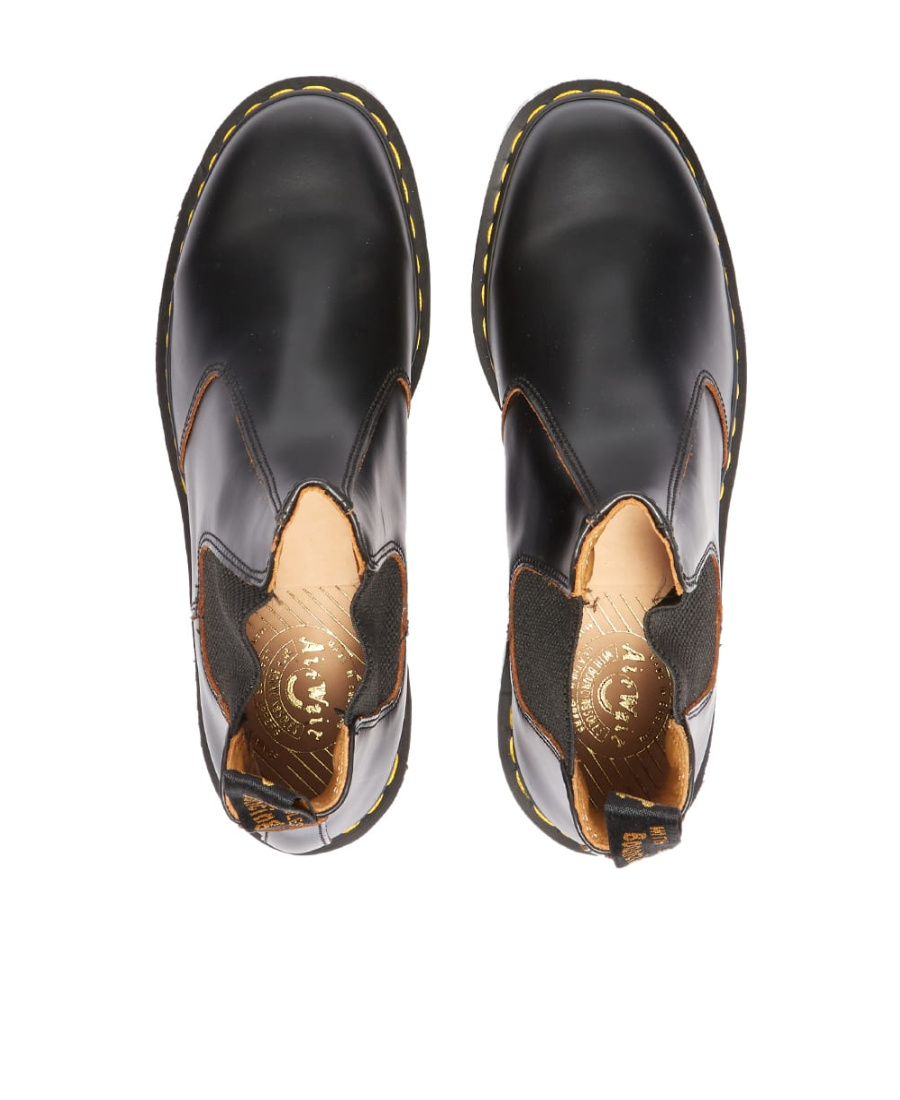 Dr. Martens Logo Boots In Black