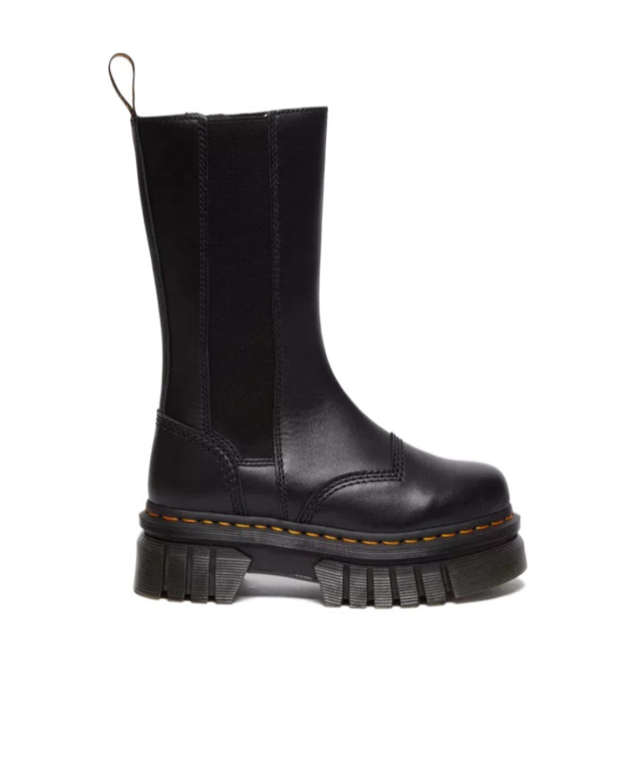 Dr. Martens' Audrick Tall Chelsea Boots In Black