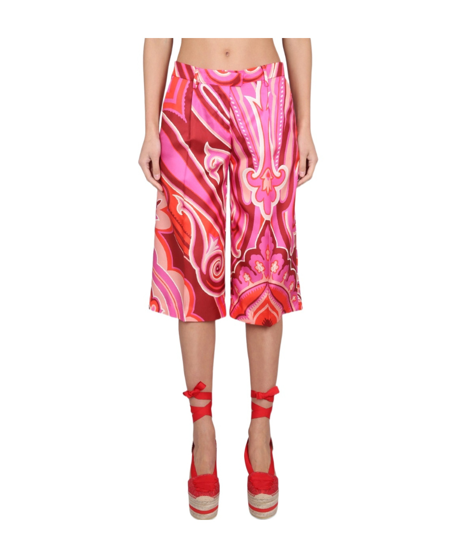 ETRO ALL-OVER GRAPHIC-PRINT SHORTS