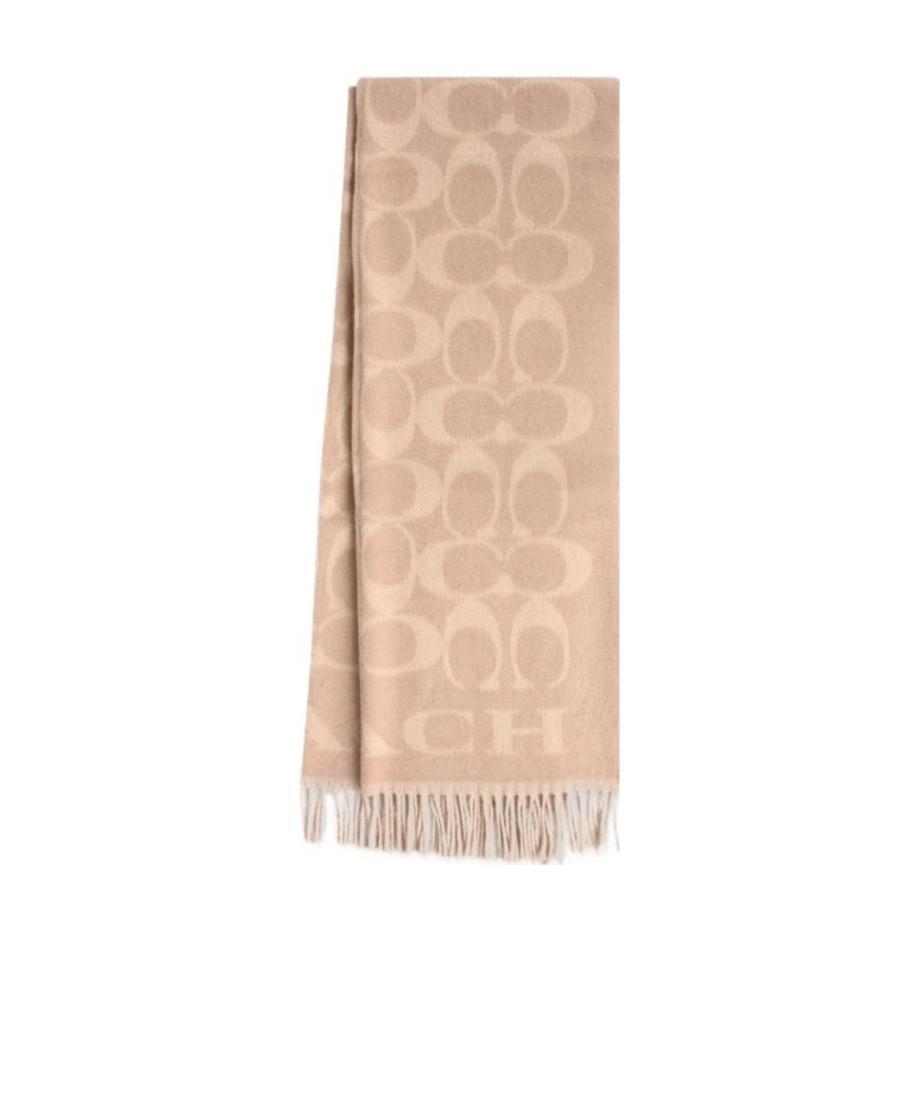 Coach Logo Scarf