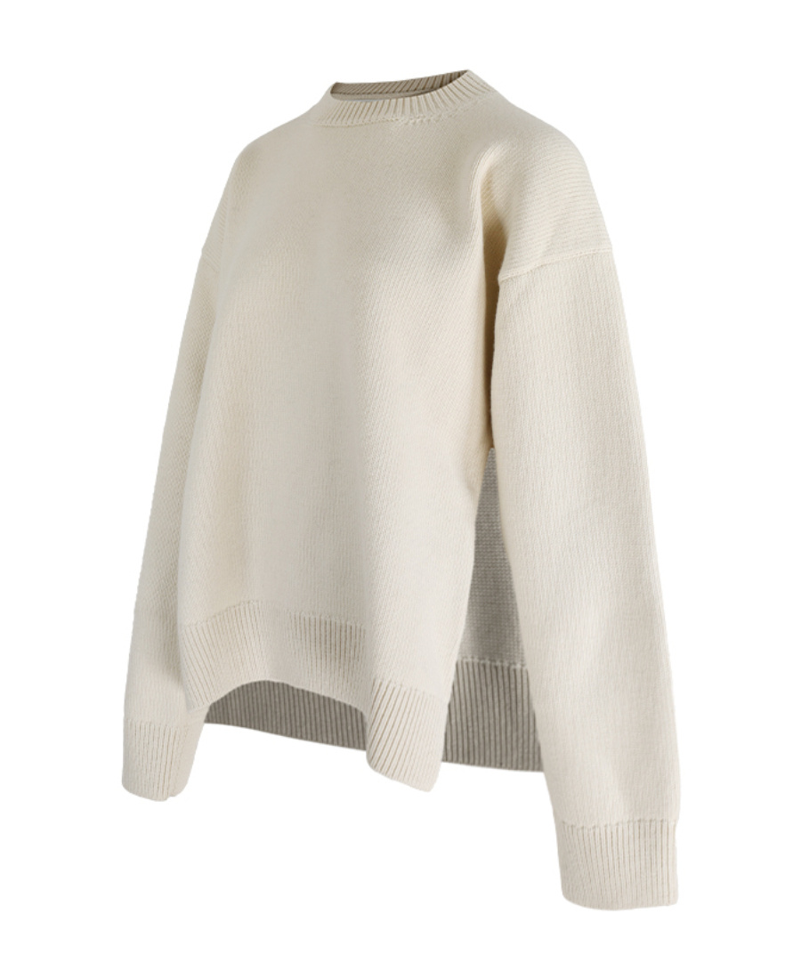 Jil Sander Sweater With Side Slit