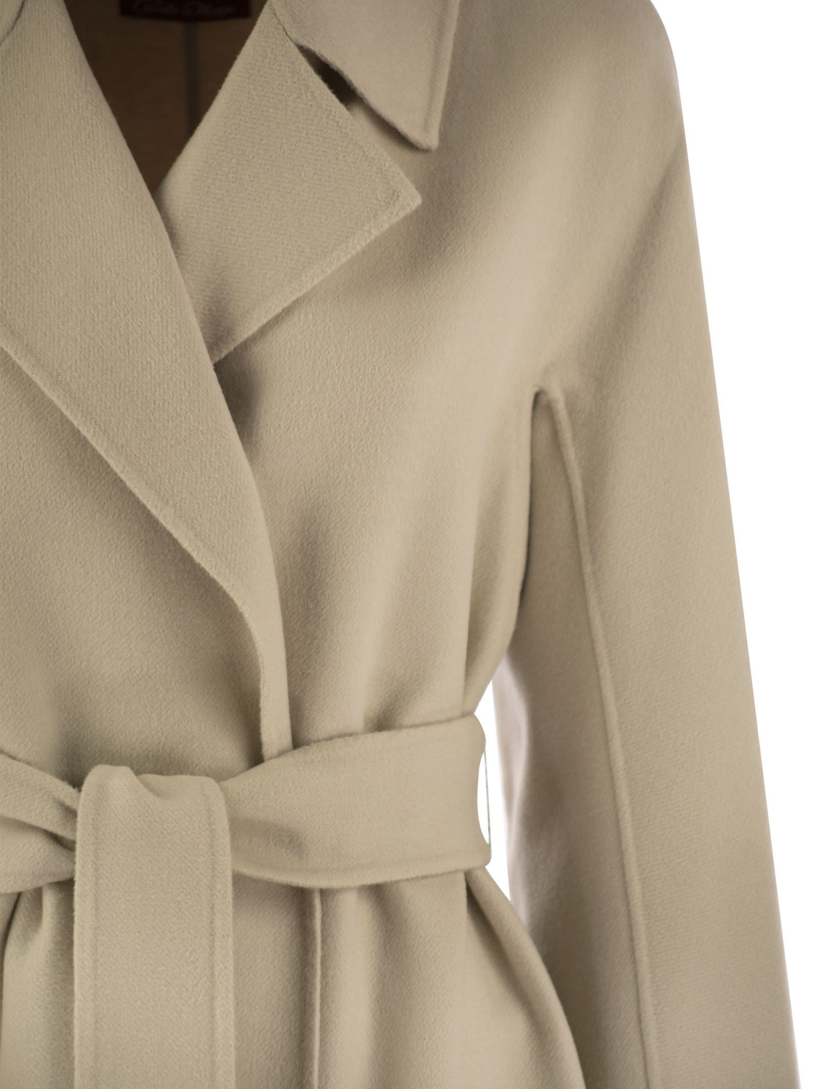 Max Mara Women's Cles - Wool, Cashmere And Silk Coat In Nude