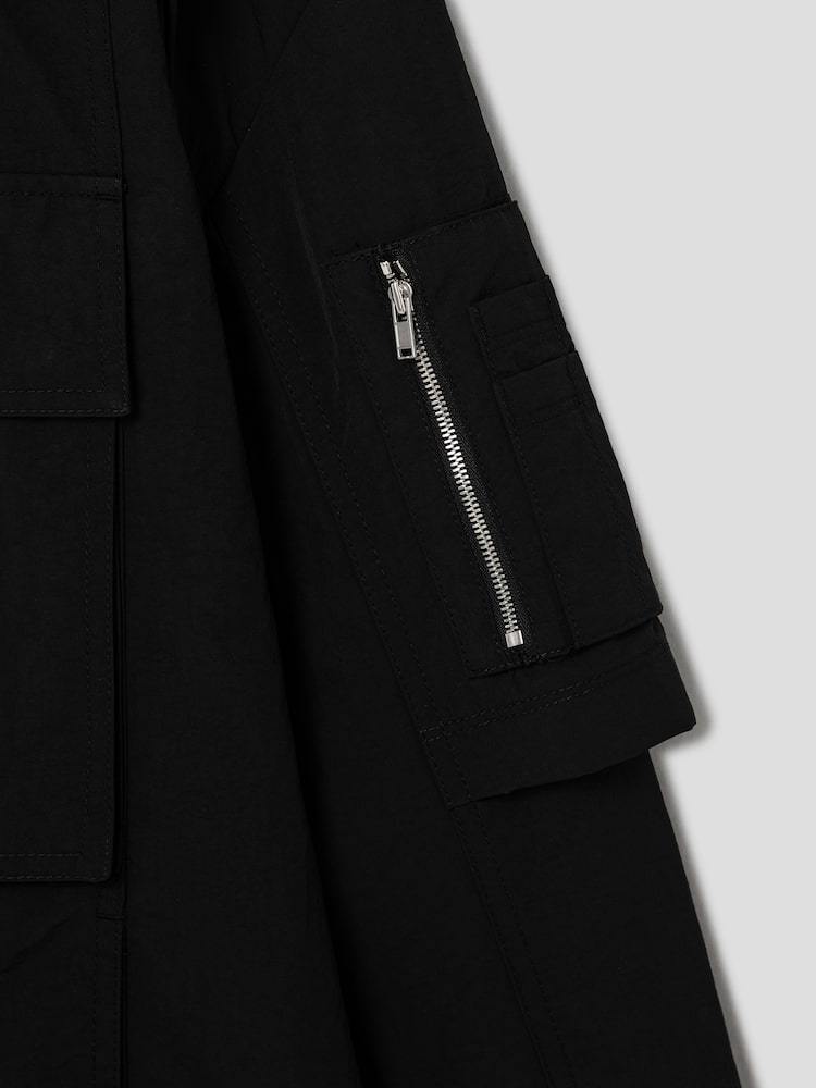 Juunj Long-sleeved Shirt In Black