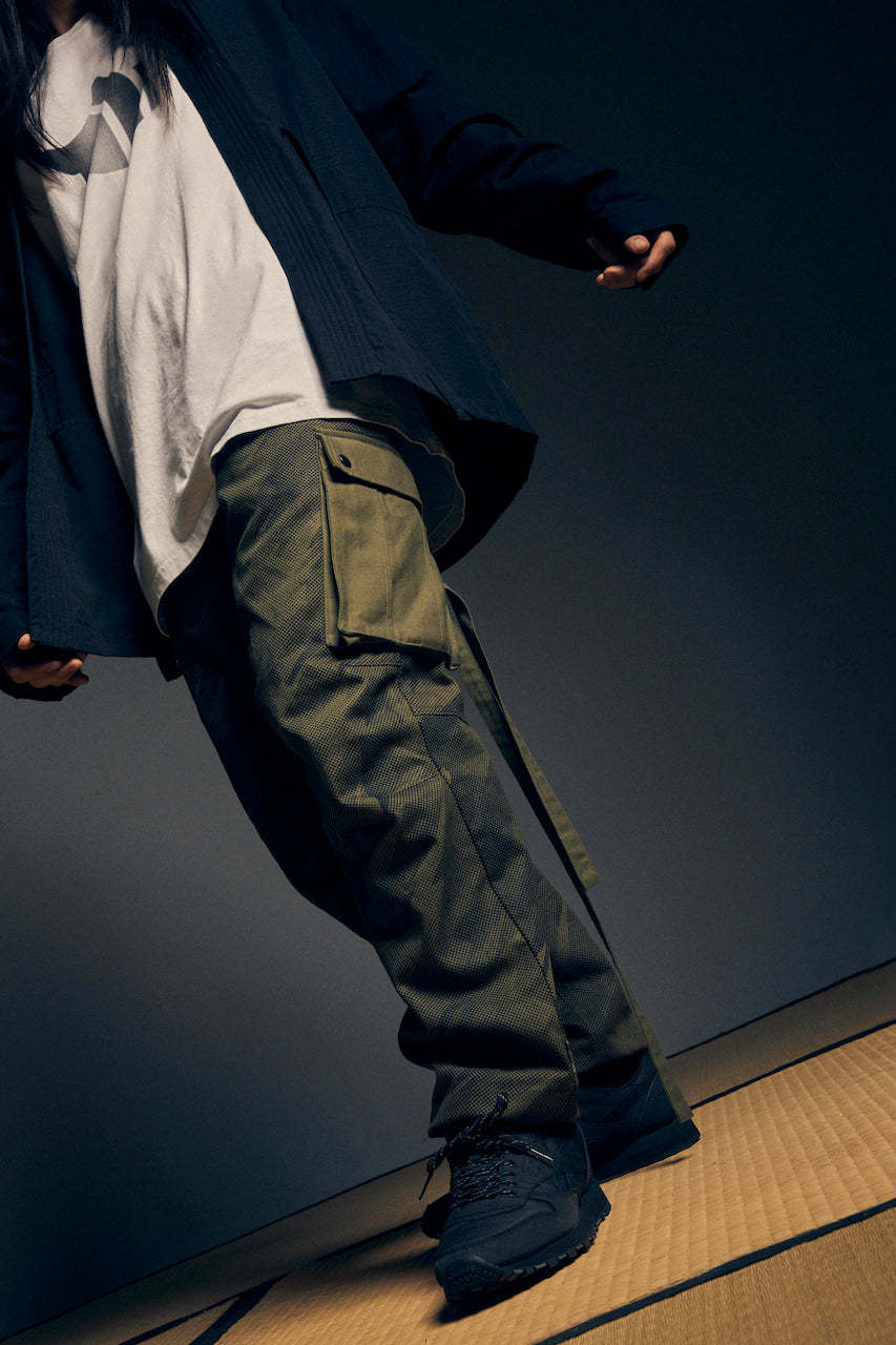 Maharishi Camouflage Overalls Sweatpants In Black