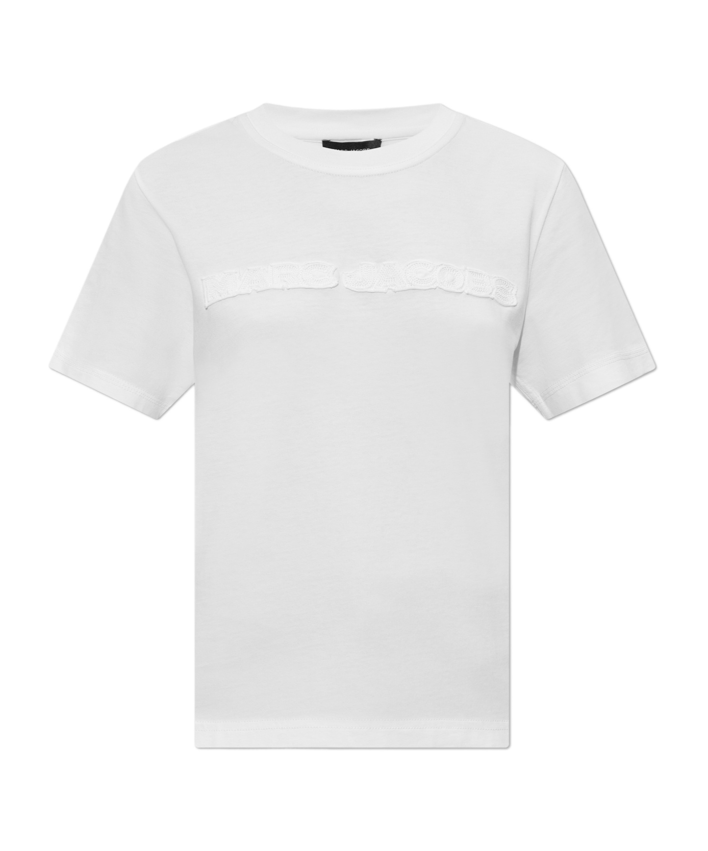 Marc Jacobs The Logo Baby Tee In White