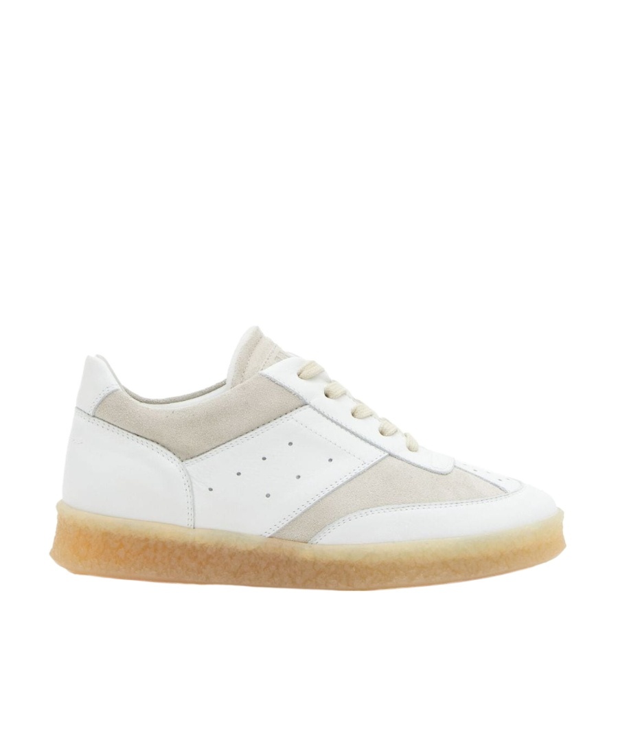 Mm6 Maison Margiela Replica Low-top Sneakers In White
