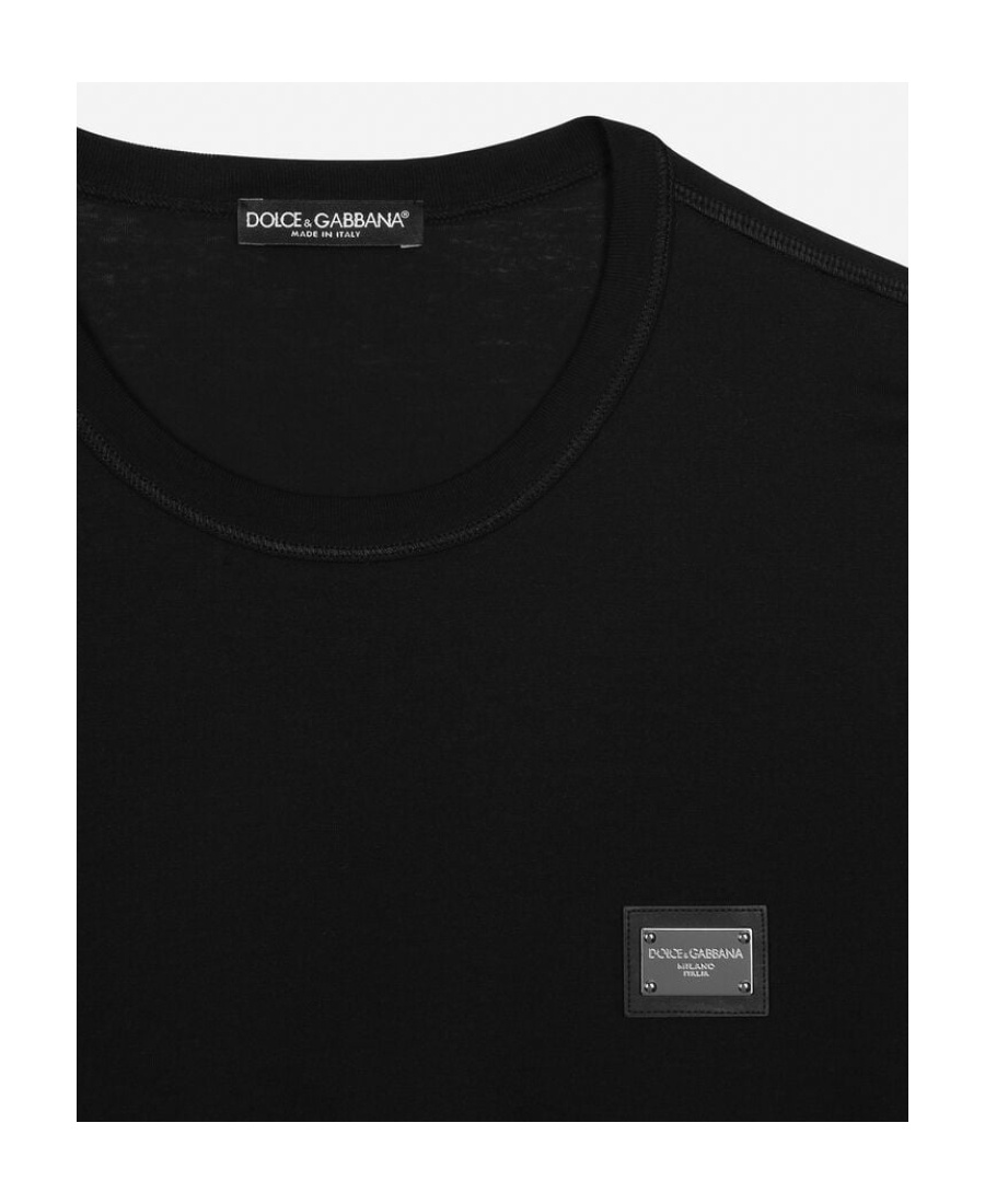 DOLCE & GABBANA DOLCE  GABBANA LOGO TAG LONG-SLEEVED T-SHIRT