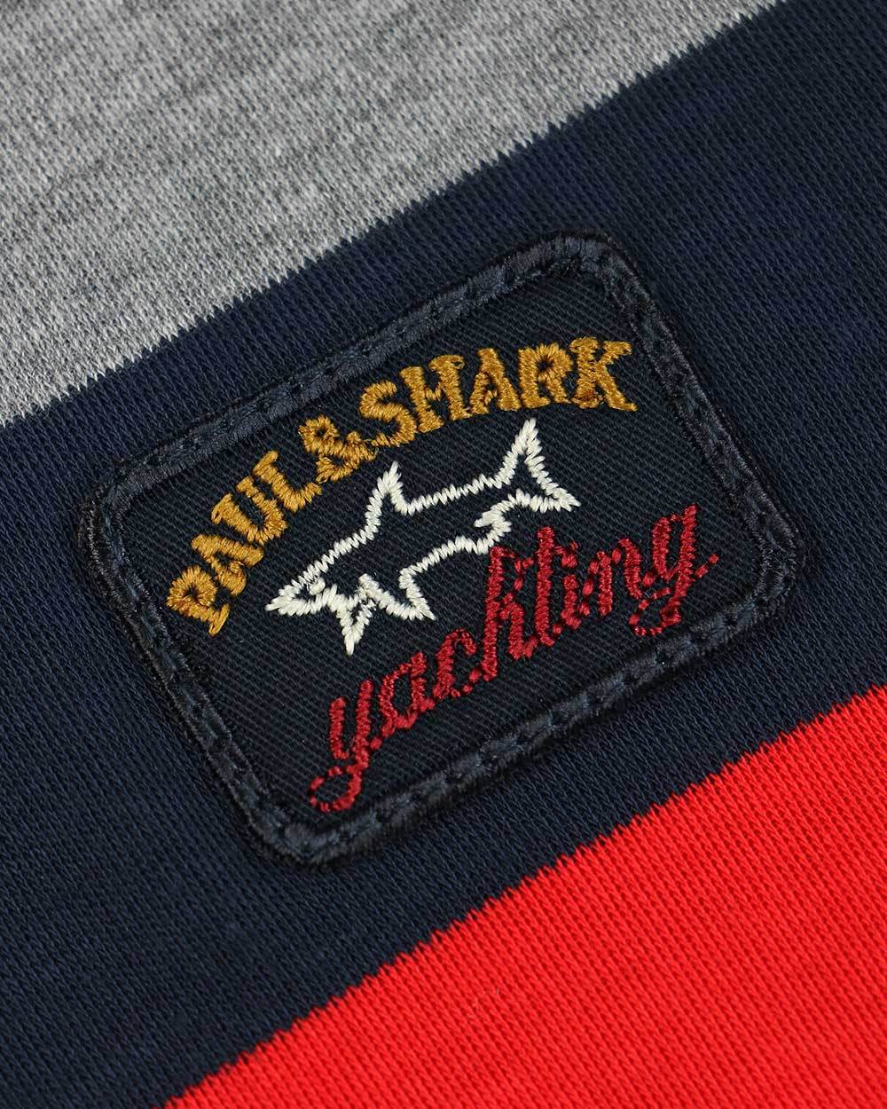 PAUL & SHARK LOGO LONG-SLEEVED T-SHIRT