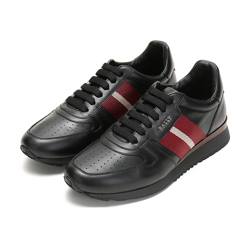Bally Tie Casual Shoes And Sports Shoes In Black