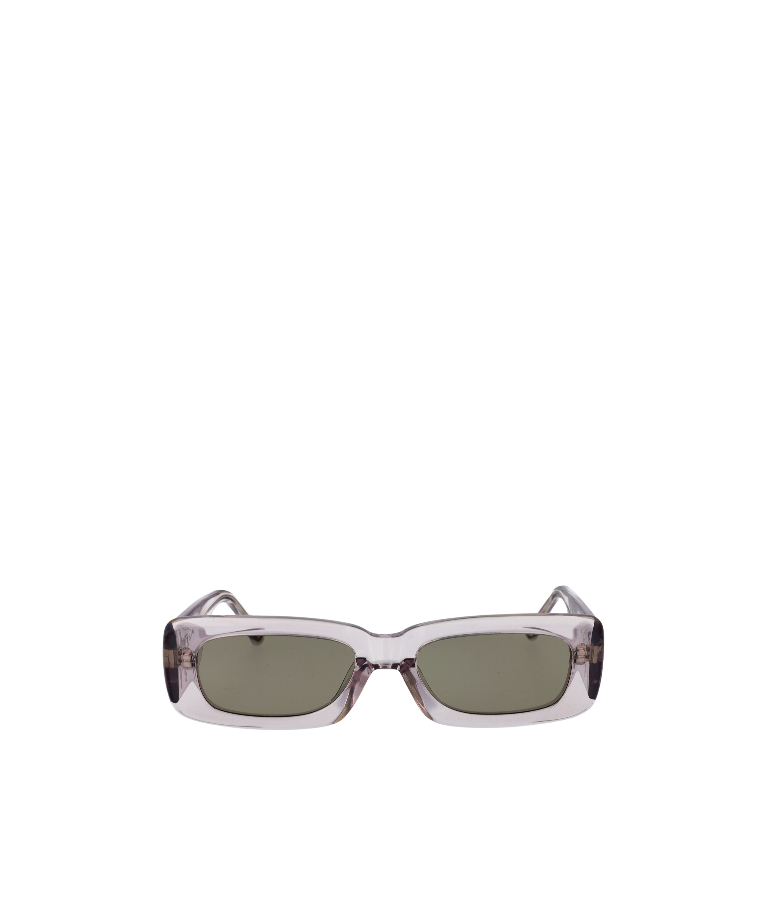 Attico The X Linda Farrow Mini Marfa Rectangle Frame Sunglasses