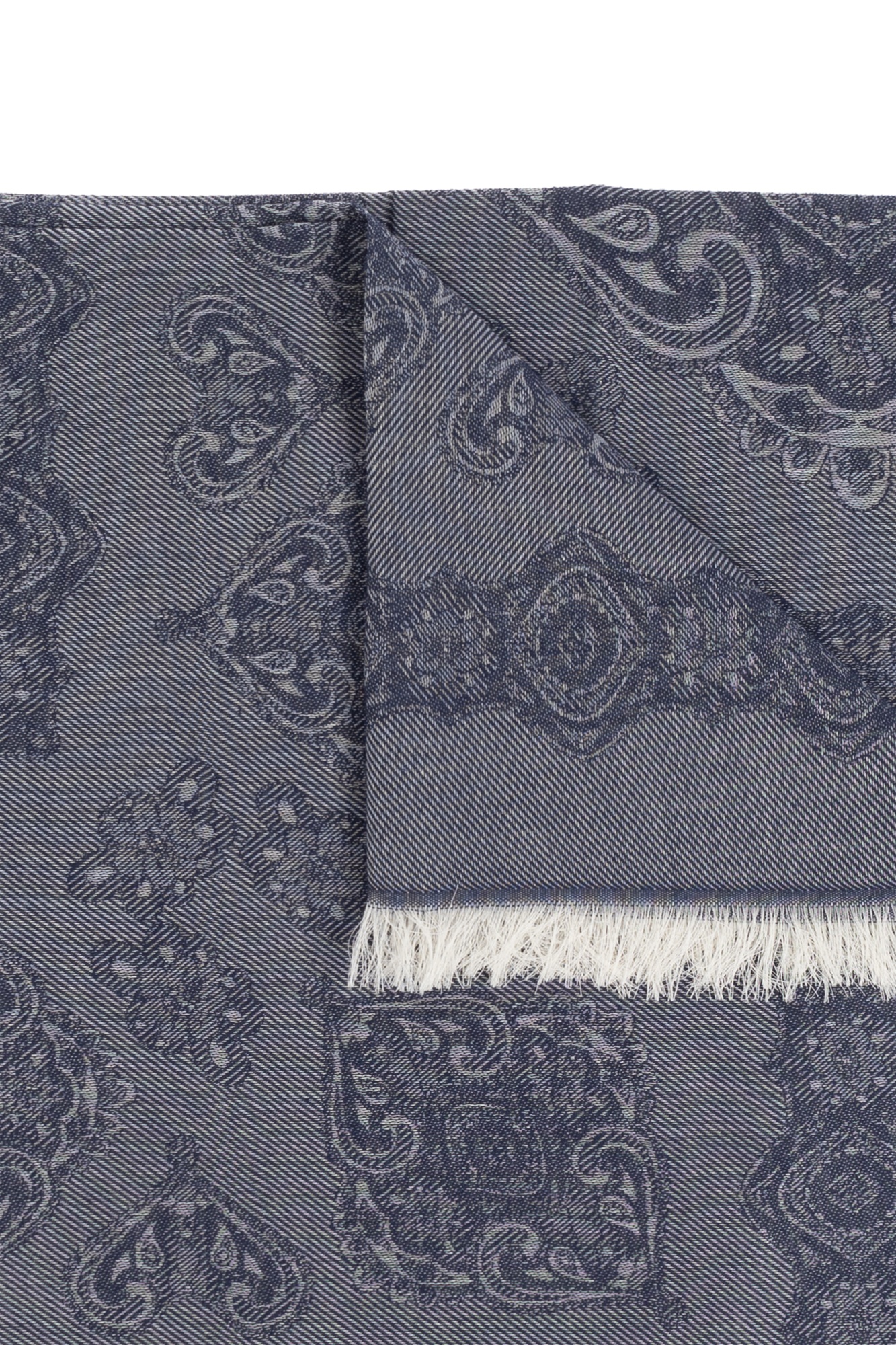 Etro Paisley-print Fringed Scarf