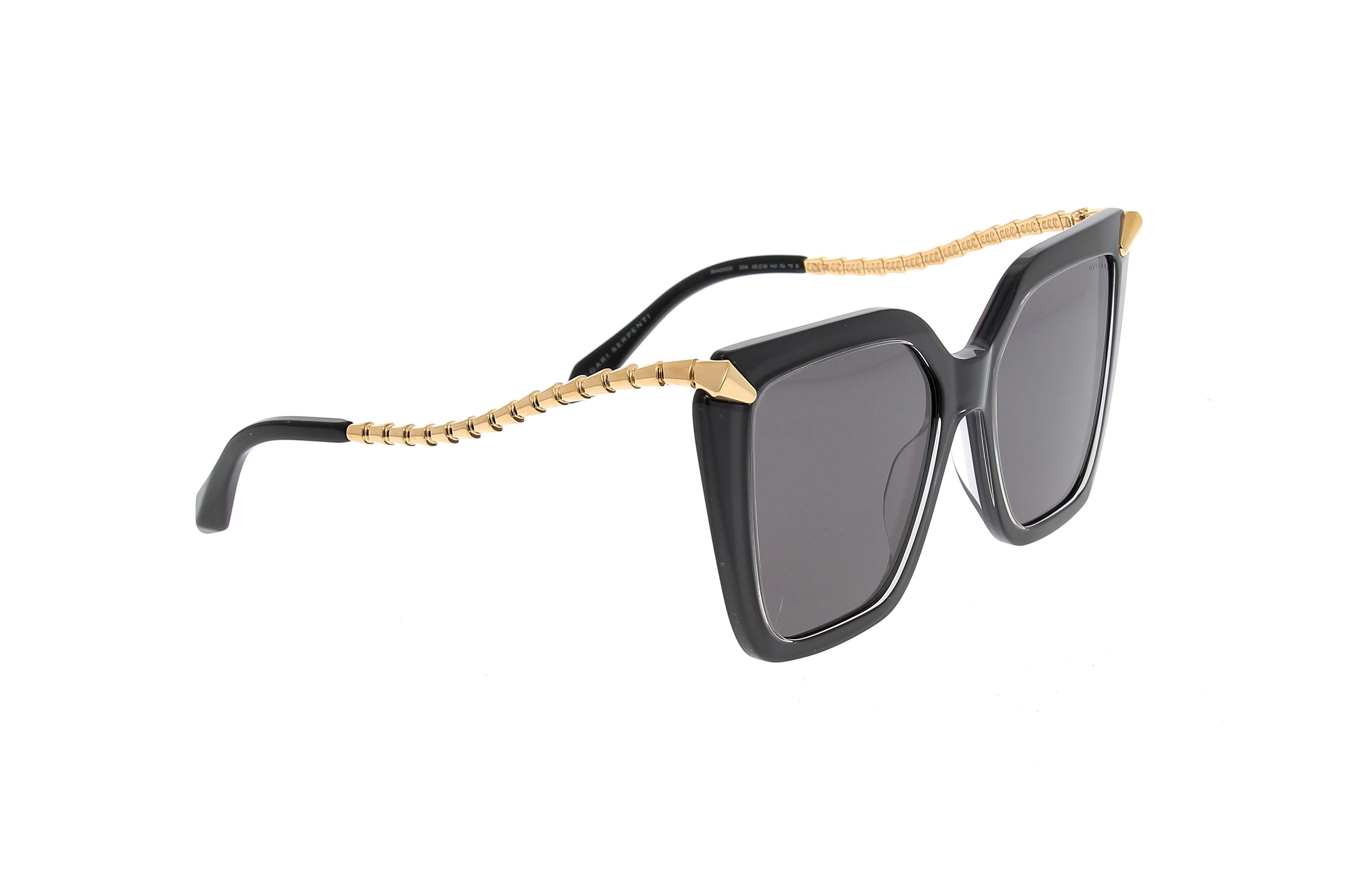 Bvlgari Bulgari Butterfly Frame Sunglasses In Gray