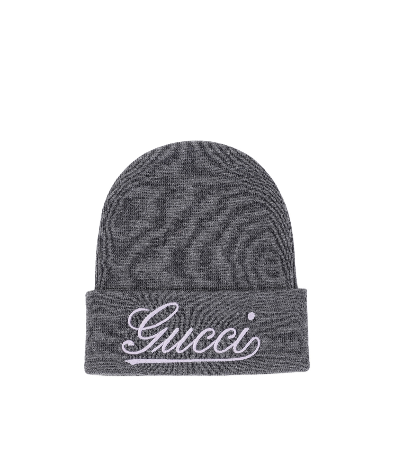 Gucci Cuffed Knit Hat Sizes S-m-l In Black
