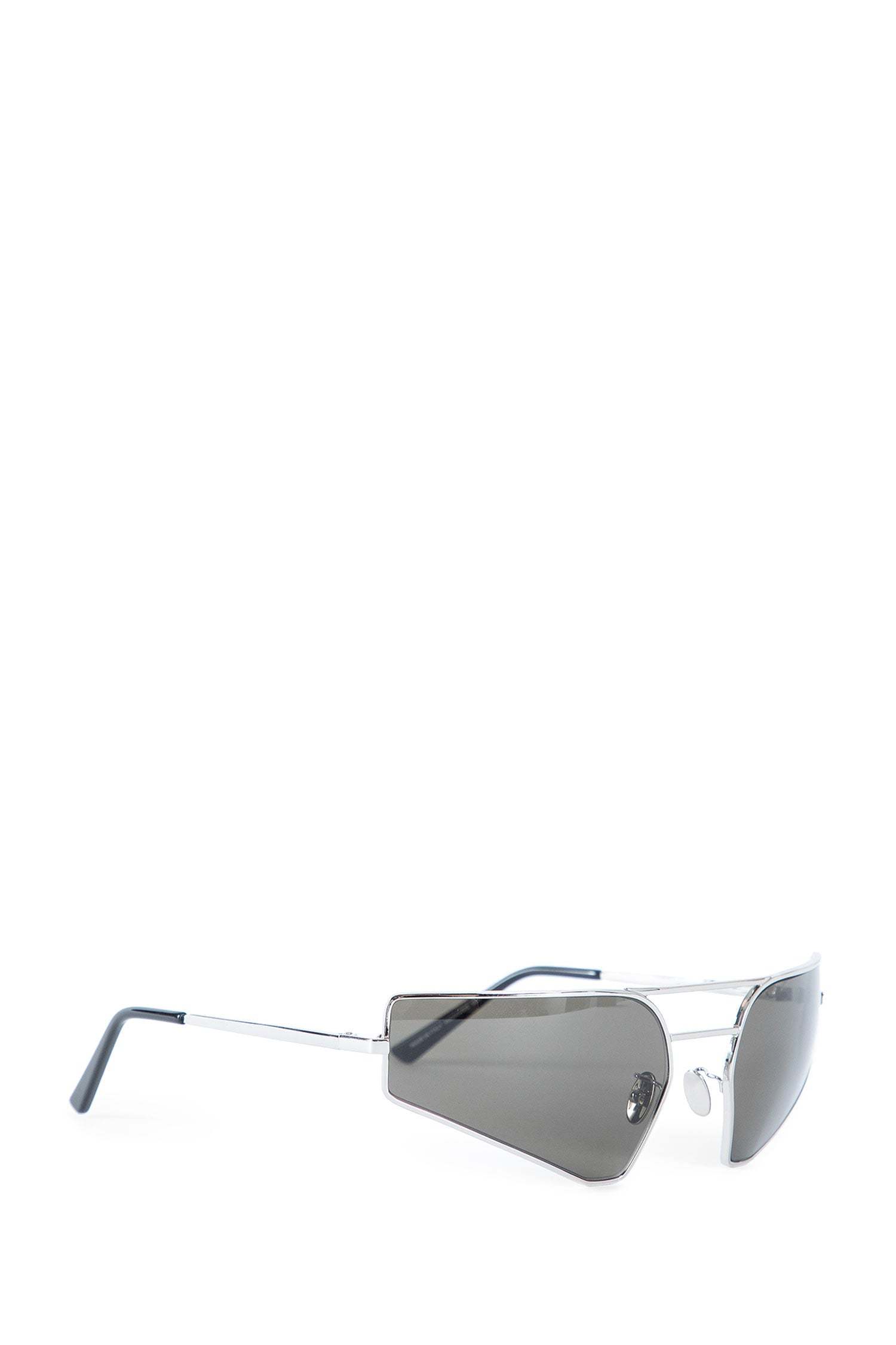 Rick Owens Full Frame Sunglasses In Metallic