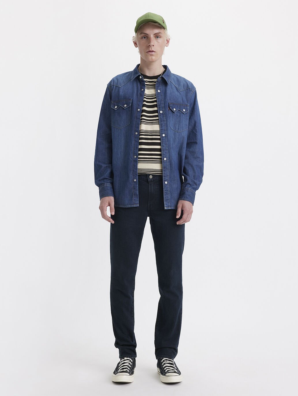 Levi's Belt-loop Jeans In Black