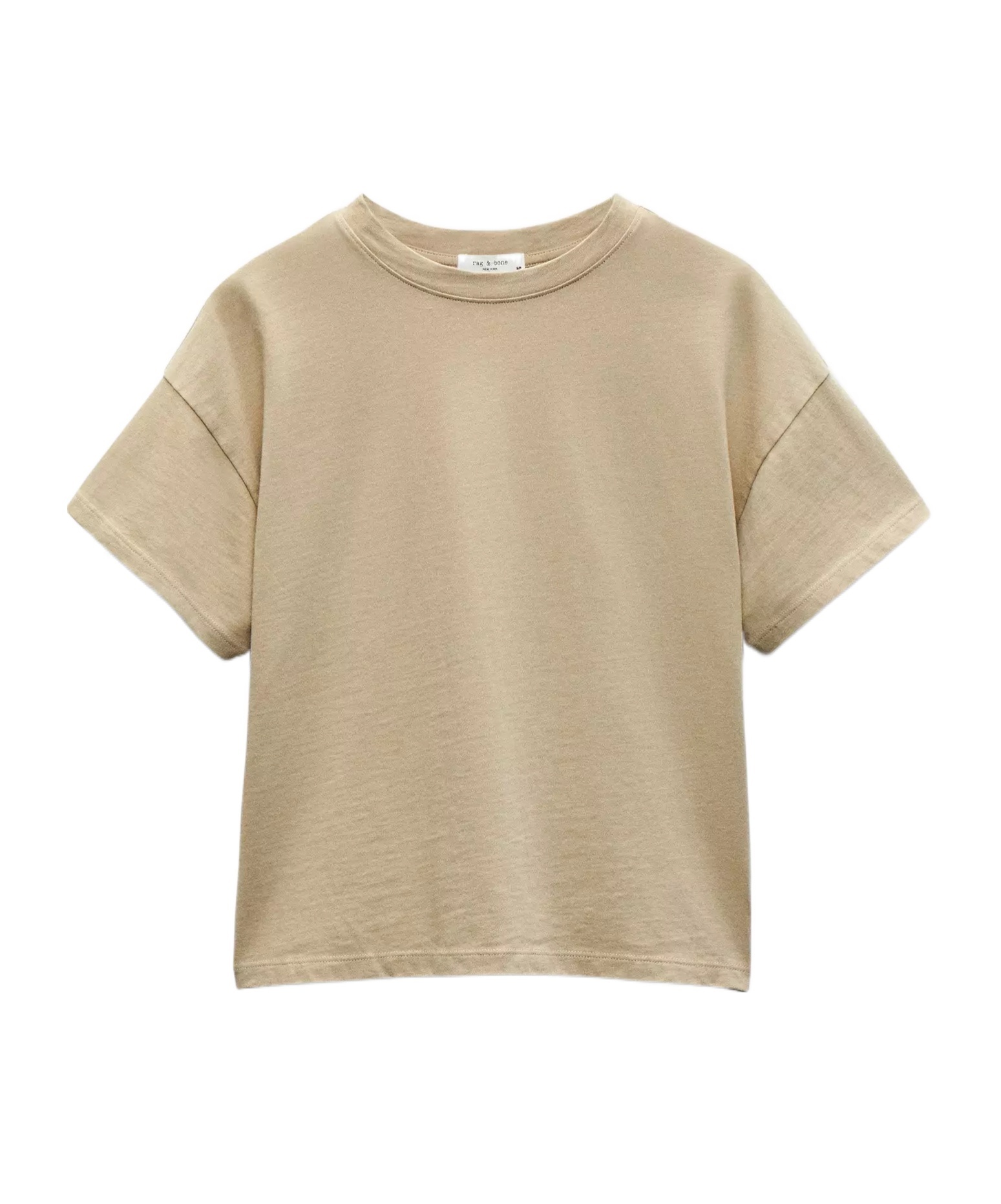 Rag & Bone Kelly Boxy Crewneck Tee In Multi
