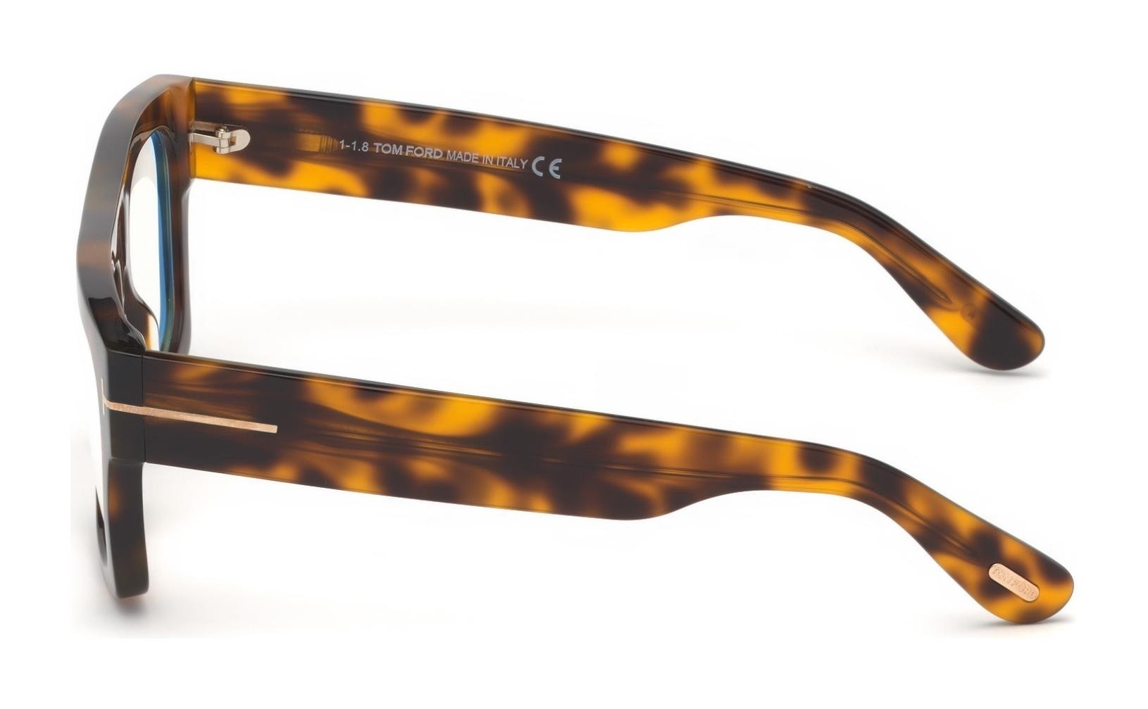 Tom Ford Eyewear Square Frame Glasses In Black