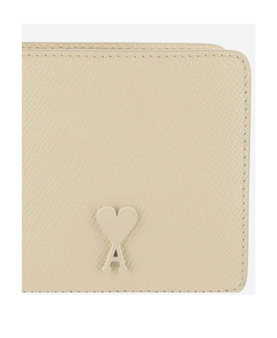 Ami Alexandre Mattiussi Fold Wallet In Half In Nude