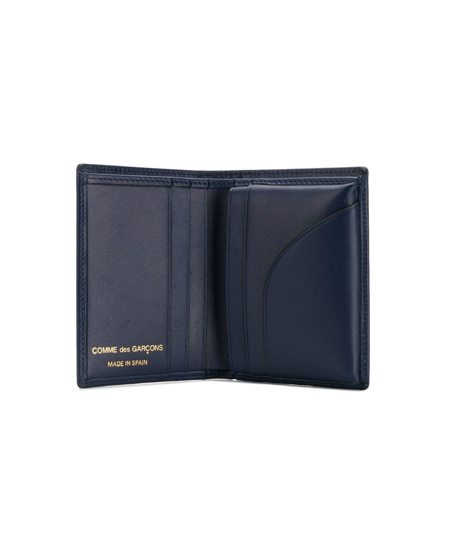 Comme Des Garçons Compact Bifold Wallet In Black