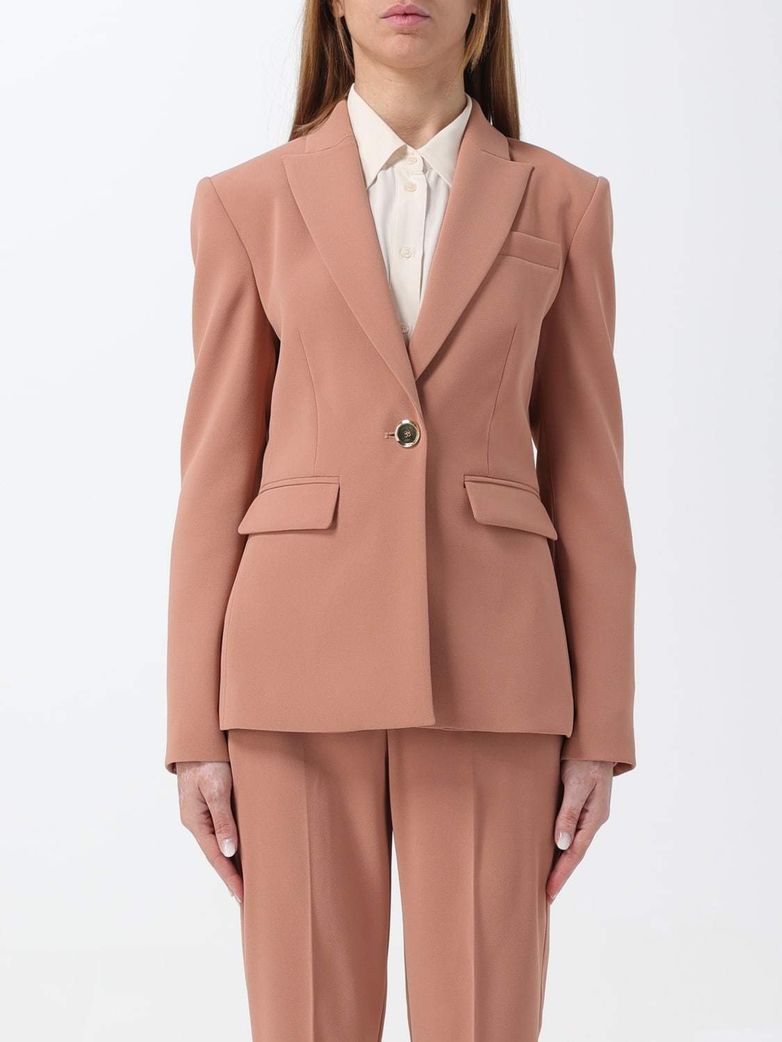 PINKO PINKO SINGLE-BREASTED TAILORED BLAZER 