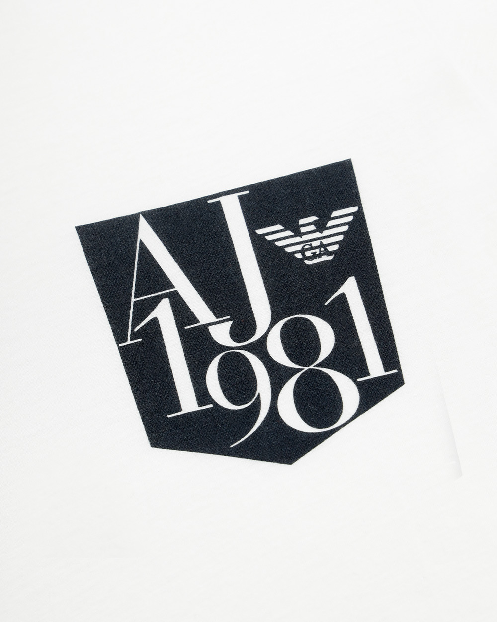 ARMANI JEANS ROUND-NECKED LOGO T-SHIRT