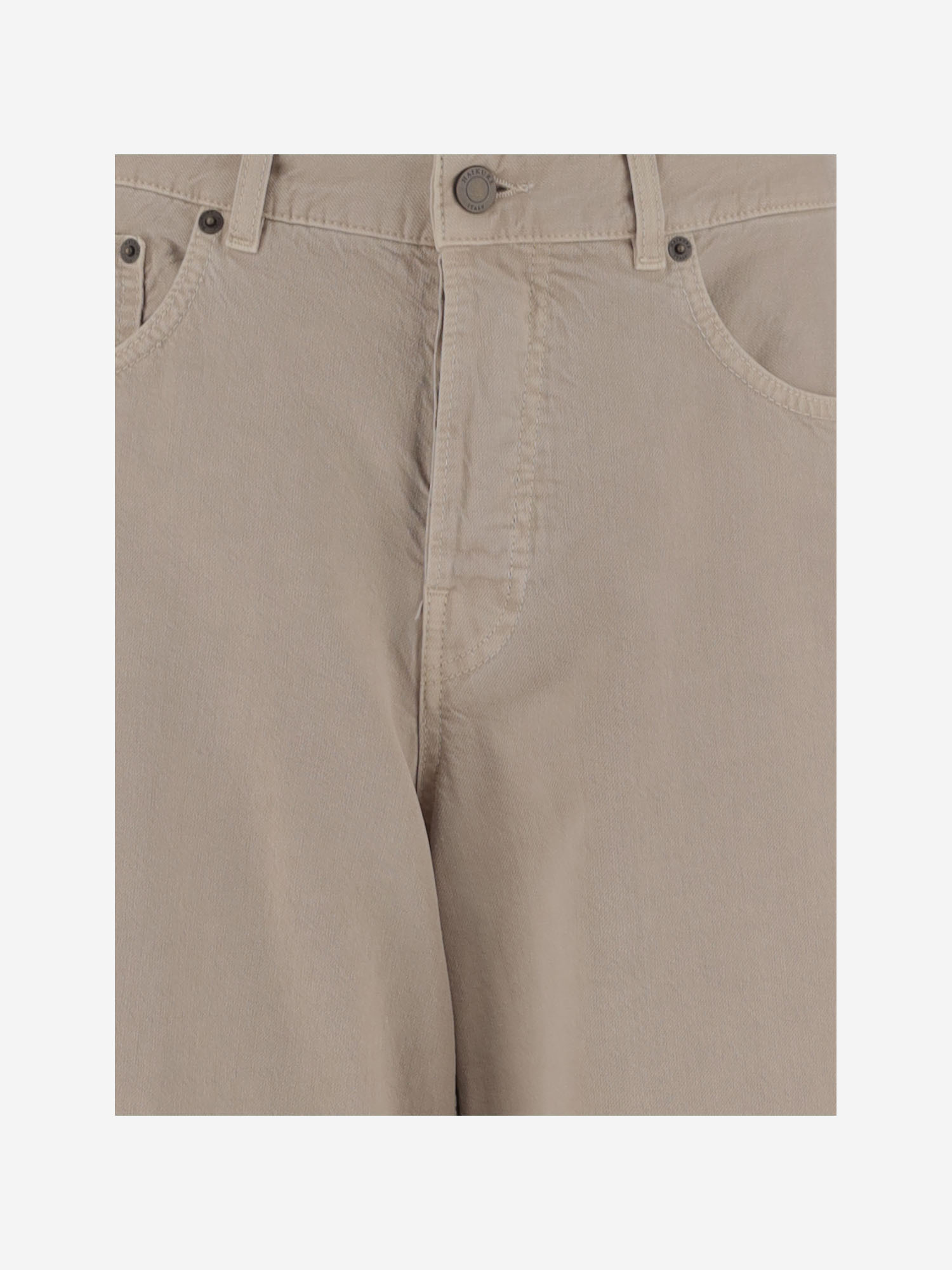 Haikure Cotton And Linen Jeans