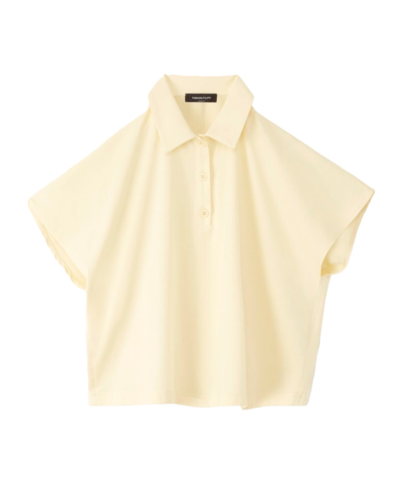 Fabiana Filippi Jersey Polo Shirt In Nude