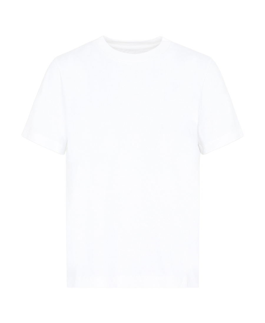 Khaite Logo T-shirt With Round Neck In Gray