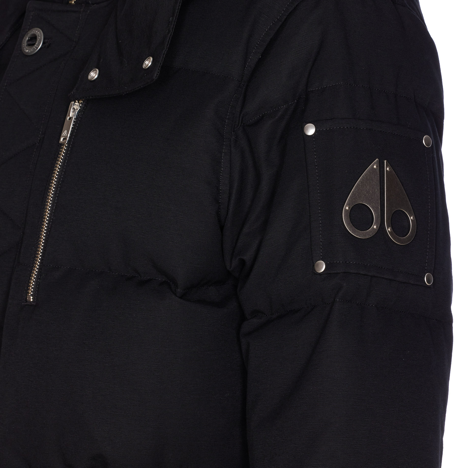 Moose Knuckles Knowlesville Down Jacket In Black