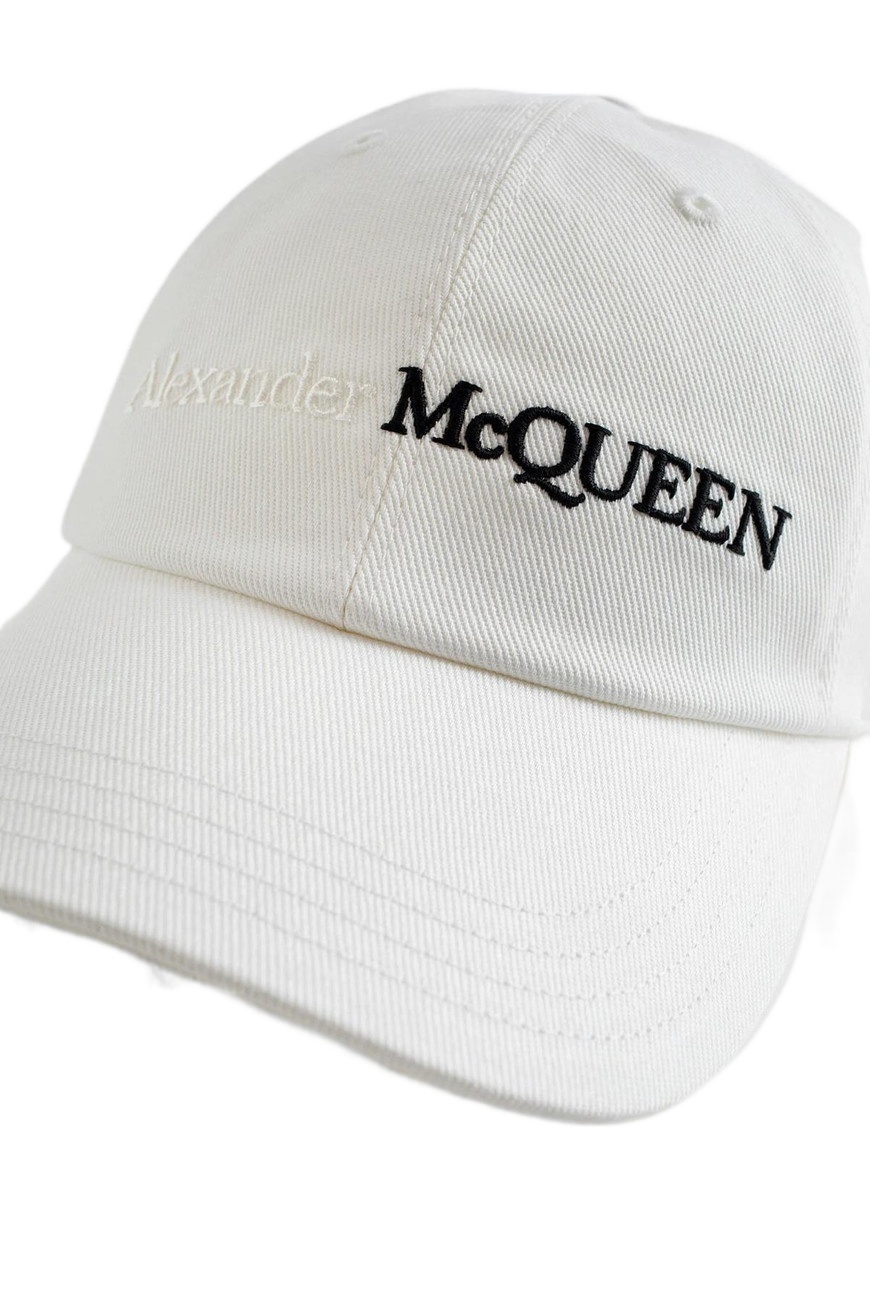 Alexander Mcqueen Man White Hats In White