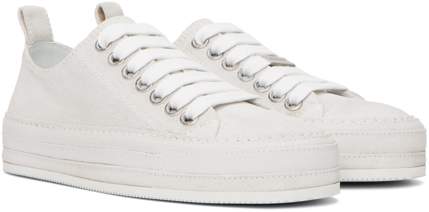 Ann Demeulemeester Gert Low-top Sneakers In White
