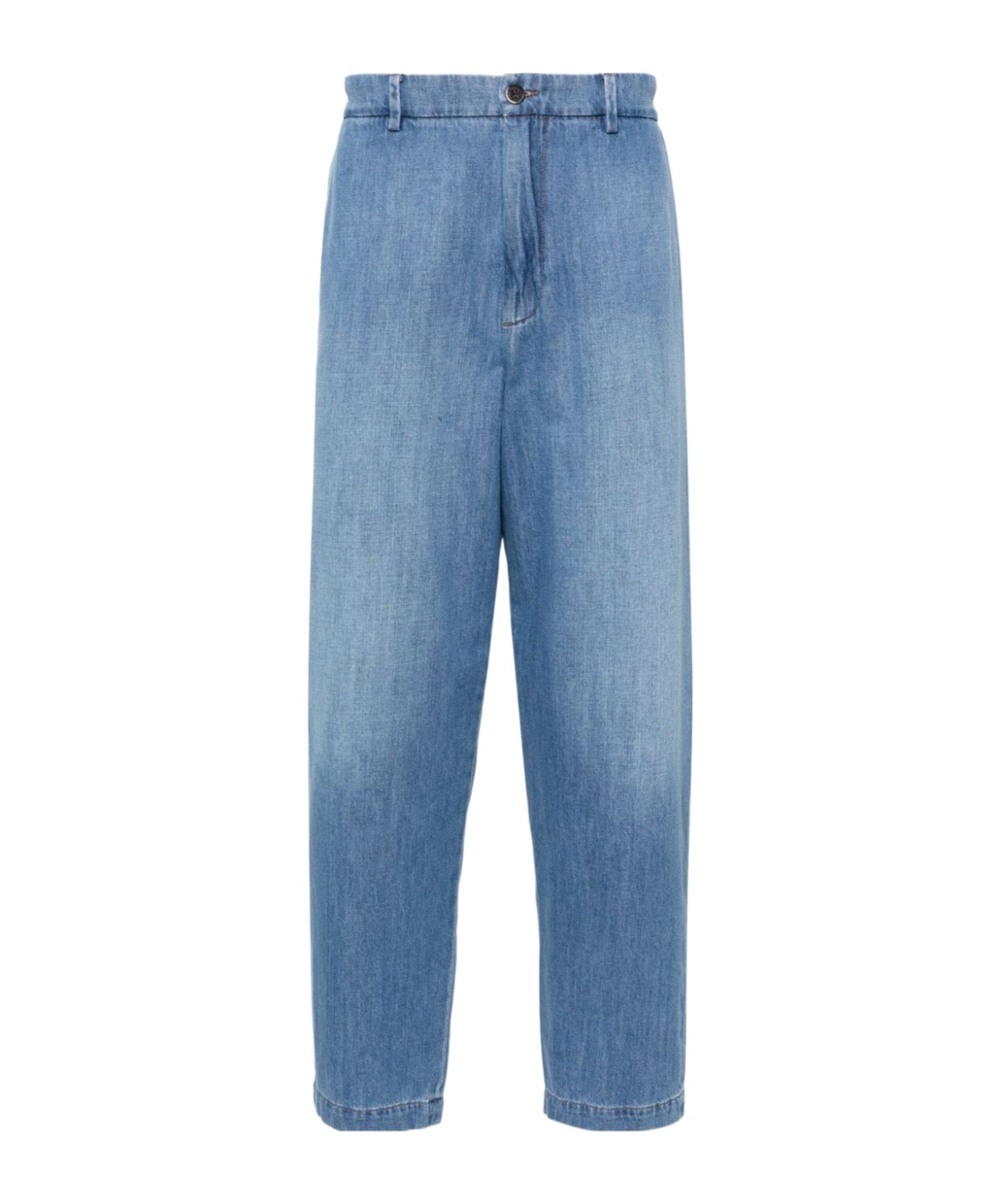 BARENA VENEZIA LOOSE-LEG DENIM TROUSERS 