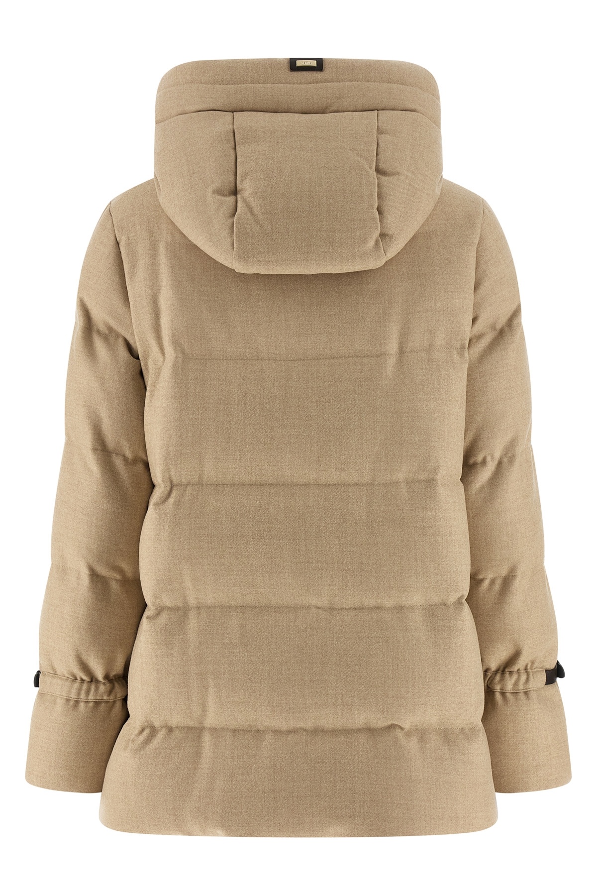 Herno Bi-stretch Lurex Jacket In Neutral