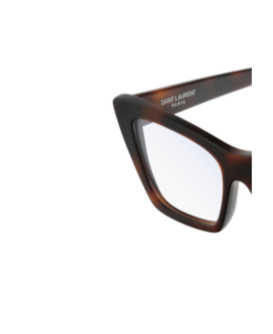 Saint Laurent Logo Flat Light Mirror In Multicolor