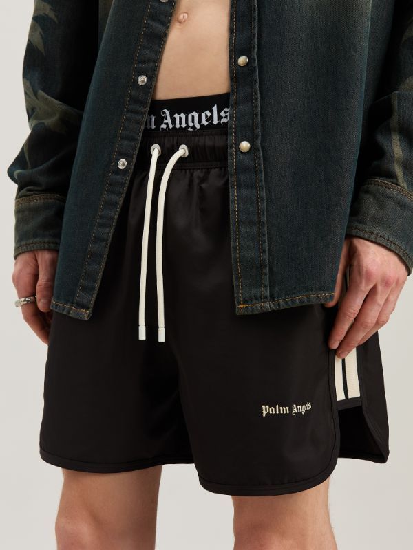 Palm Angels Swimshort In Black