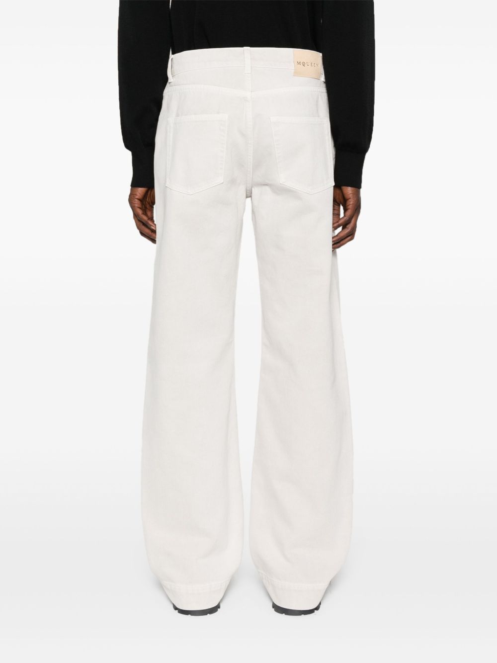 Alexander Mcqueen Straight-leg Jeans