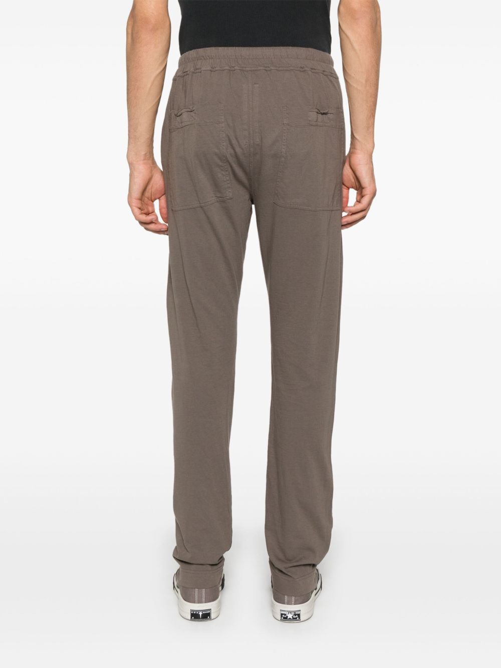Rick Owens Drkshdw Dust Grey Berlin Track Trousers In Green