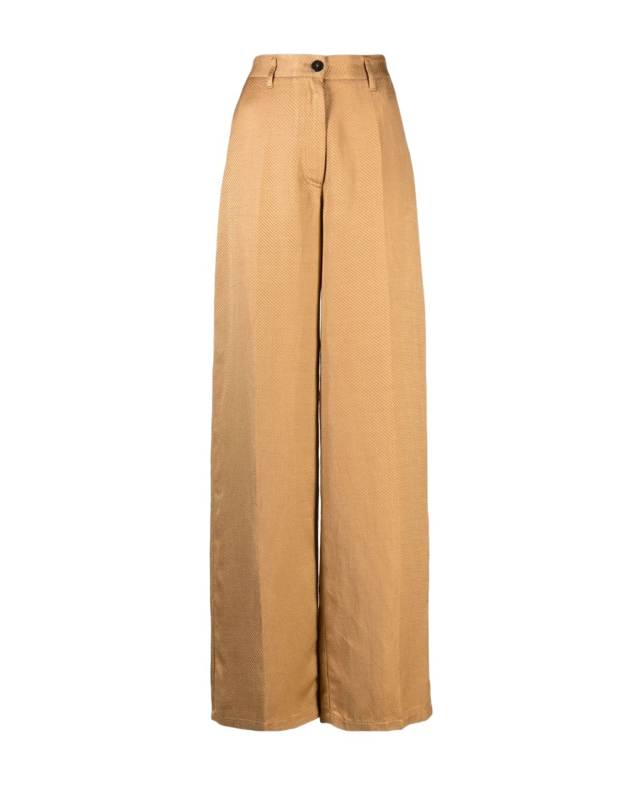 Forte Forte Wide-leg Tailored Trousers In Nude