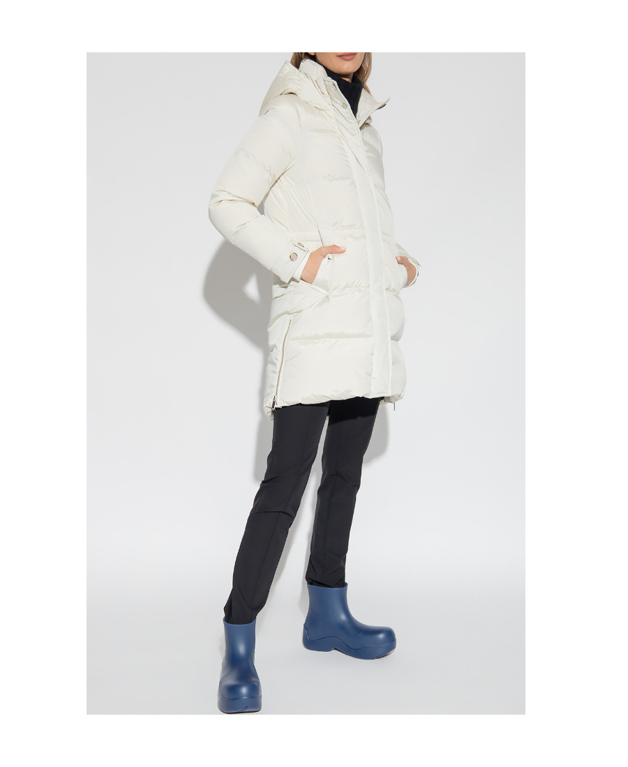 Woolrich Alsea Puffer Parka In White