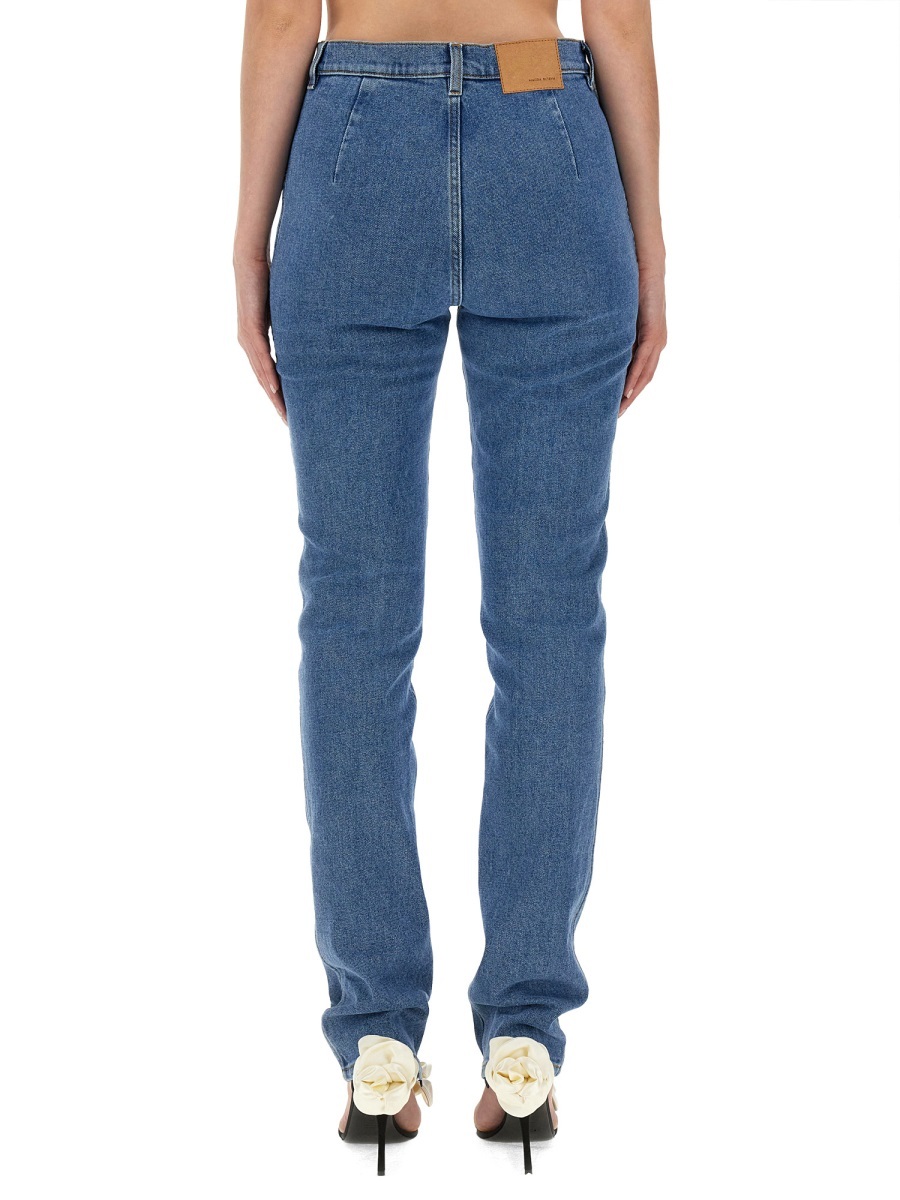 Magda Butrym Women Slim Fit Jeans In Blue
