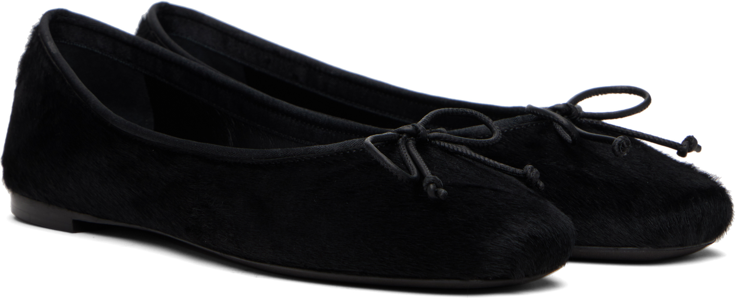 Khaite Charlotte Ballet Flats In Black
