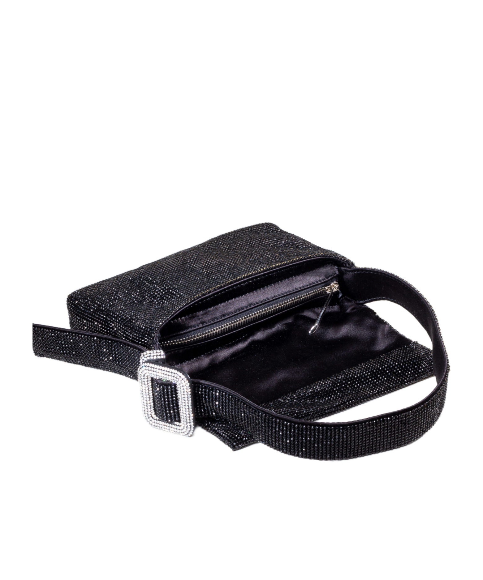 Benedetta Bruzziches Flap Shoulder Bag In Black