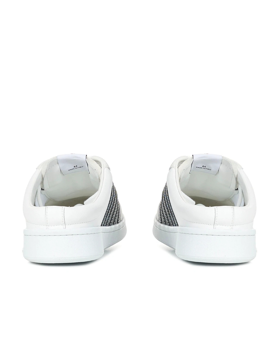 Dsquared2 Side Striped Muller Casual Shoes In White