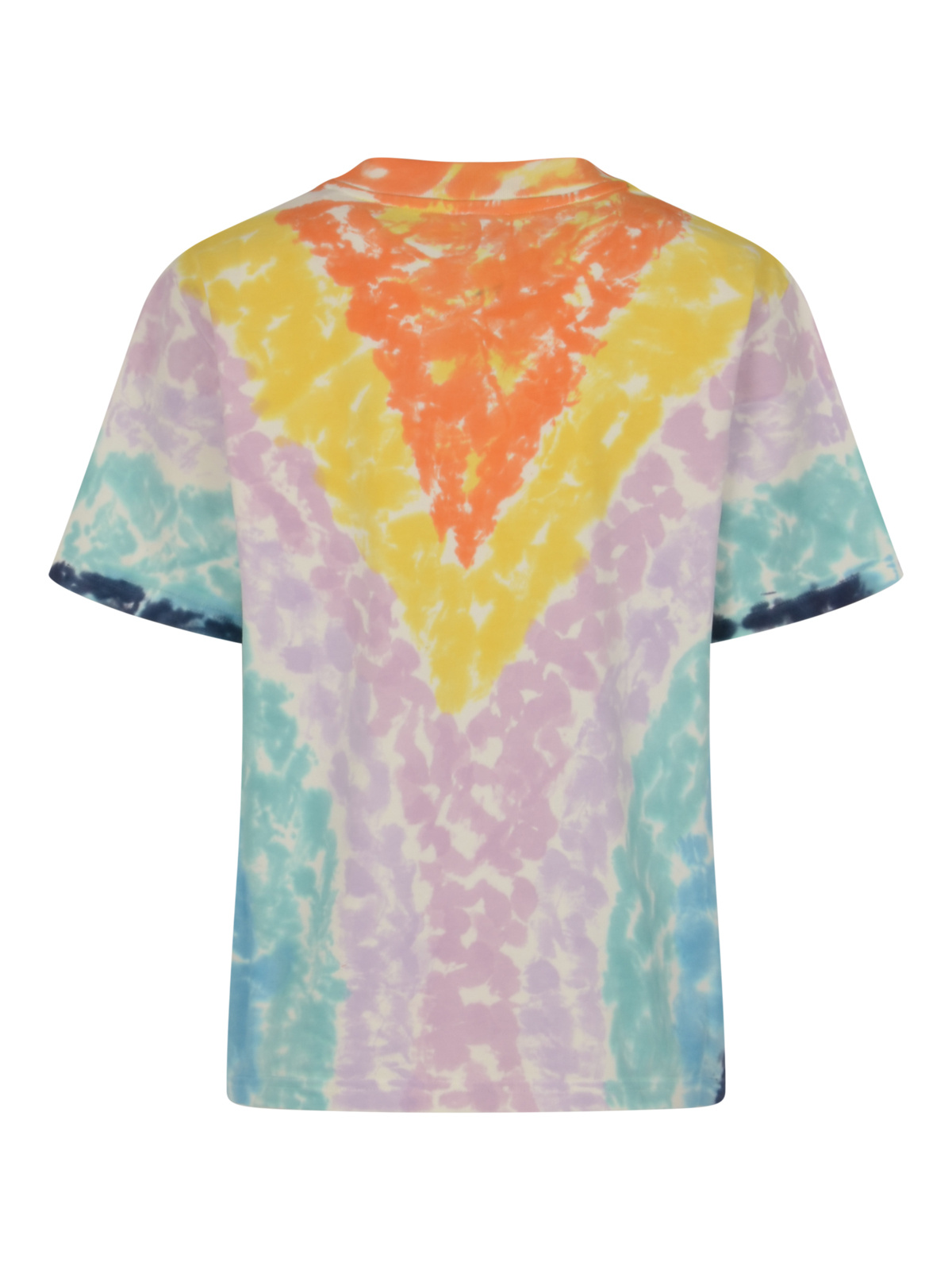 Casablanca Floral Printed Tie Dye T-shirt In Multi