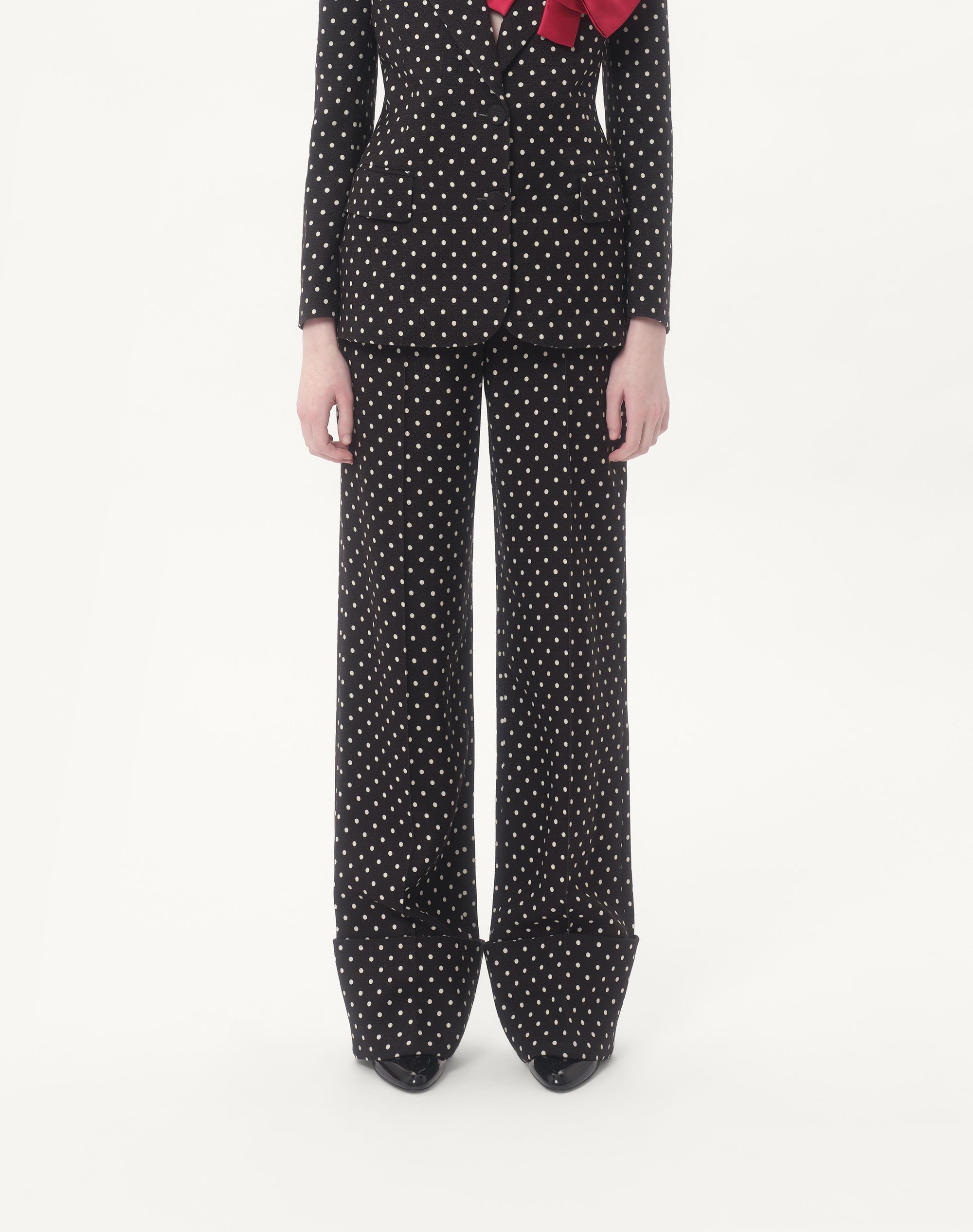 Valentino Supergran Trousers In Black