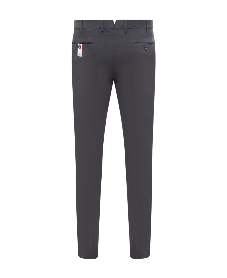 Pt01 Straight Tube Slim Casual Pants In Black