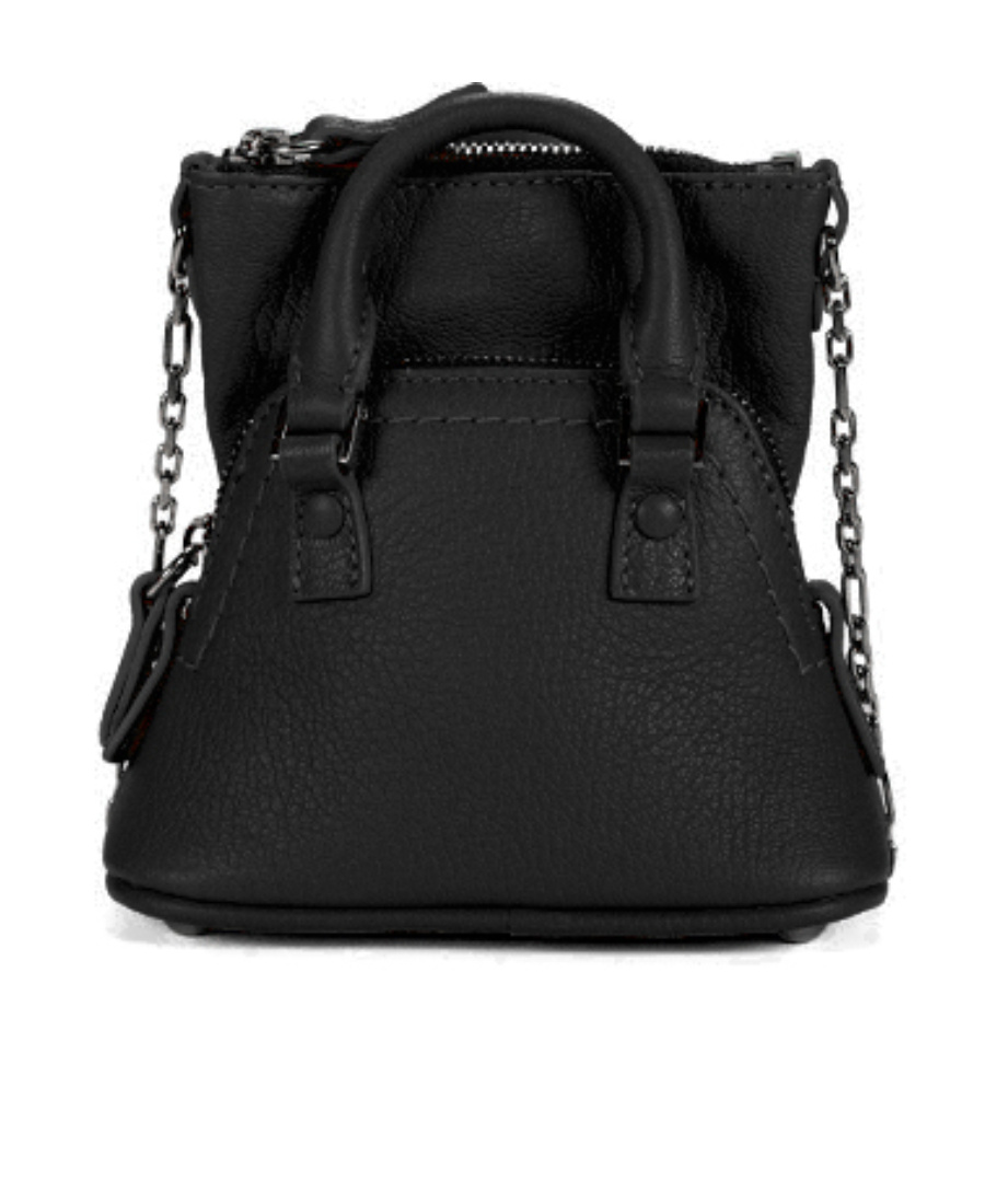 Maison Margiela 5ac Classique Baby Zipped Shoulder Bag In Black